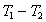 T1-T2